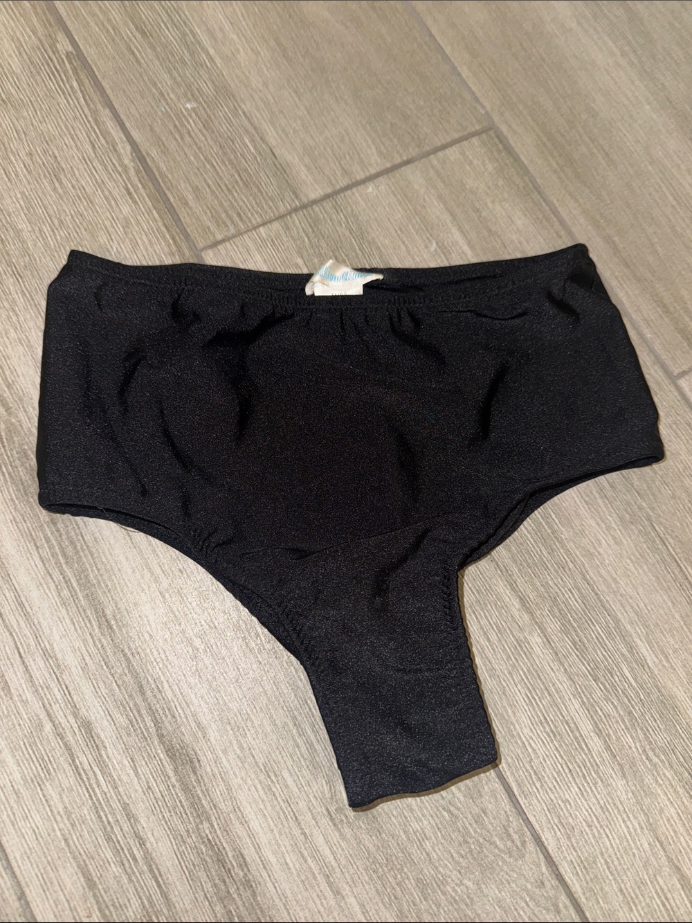 iHeartRaves Black High-Waist Dance Briefs